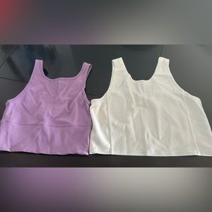 Lululemon tanks size 8
